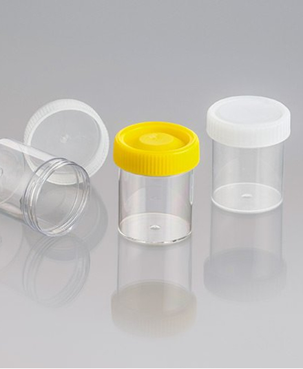 Urine Container Yellow Sterile