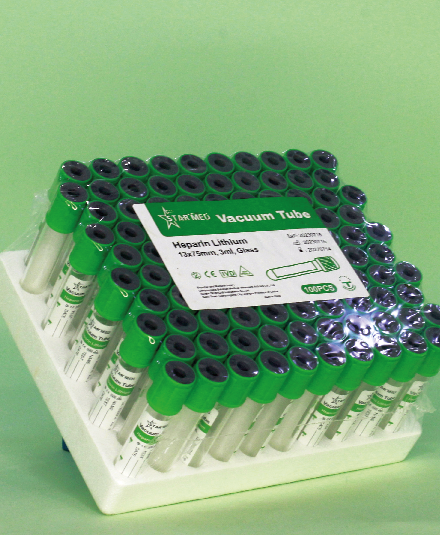 أنابيب هيبارين ليثيوم