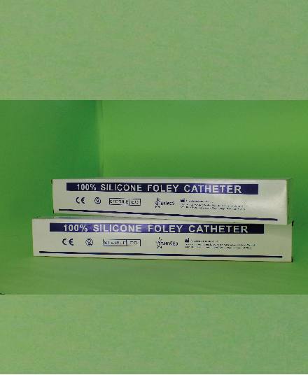 SILICONE FOLEY CATHETER. TWO-W