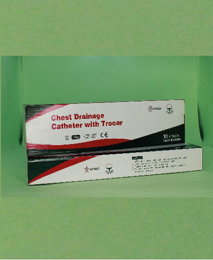 Chest Drainage Catheter with T