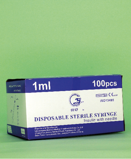 Luer Slip Syringe 1ml