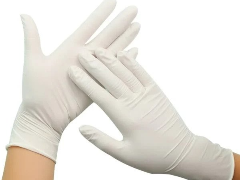Malaysian Latex Gloves Powder-