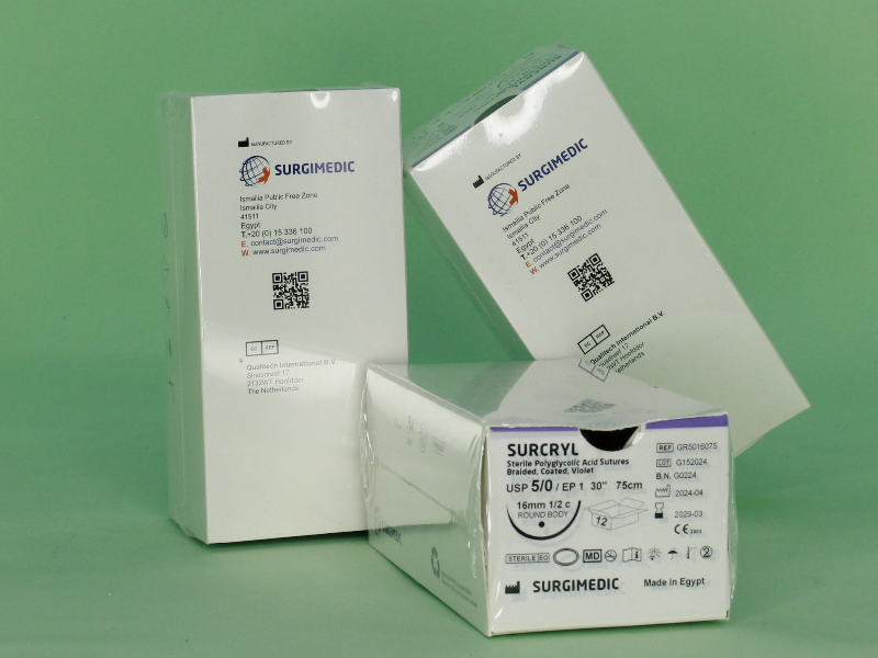 SURCRYL -REVERSE CUTTING NEEDL